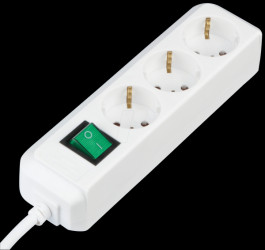1152320015 ECO socket outlet, with switch, white