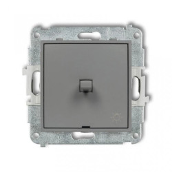 MINI Przycisk /światło/ w stylu amerykańskim szary mat 27MWPUS-5