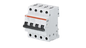 Wyłącznik automatyczny, Typ C, 3+N, 16A, 440V, 125V, ABB, S203M