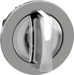 Schneider Electric ZB4FK1513 ZB4FK1513 Element czołowy przełącznika wyboru płaski, resetowalny (Ø) 30.5 mm chrom, biały