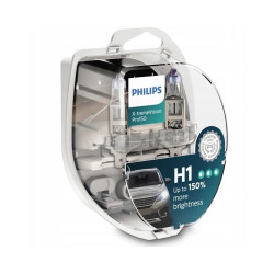 Żarówka H1 12V 55W PHILIPS X-tremeVision Pro150 + 150% Światła - KPL 2szt