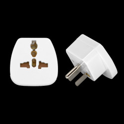 adapter podróżny - World to USA 110-230VAC/10A biały OR-AE-13176
