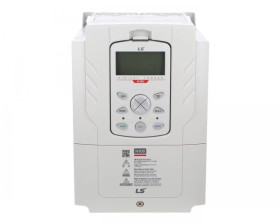 Przemiennik częstotliwości LSIS serii H100 (HVAC) 1,5kW 3x400V AC filtr EMC C3 klawiatura LED LSLV0015H100-4COFN