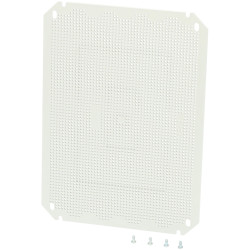 Fibox 4850071 NEO MPI 3232 Multiperforated plastic mounting plate 275x265x3mm