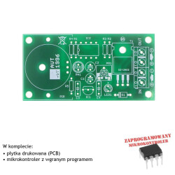 Bedlight - sterownik oświetlenia nocnego PIR 12 V - PCB i mikroprocesor do projektu AVT 1996