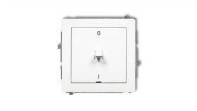 Deco Mechanizm Łącznika Dwubiegunowego W Stylu Amerykańskim, Biały Mat 25Dwpus-9