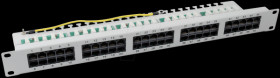 37595.2 19" ISDN patch panel, 50-way