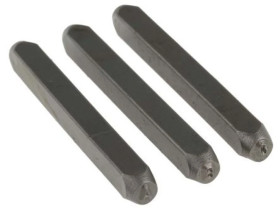 Zestaw rysików do grawerowania, H 2.5mm, 27-szt., (i, litery: A → Z), RS PRO