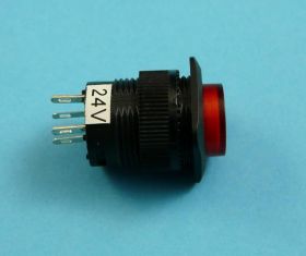 MNG-024R 1,5A LED-24V PRZYCISK OKRĄGŁY
