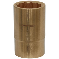 Sealey NS051 Socket 18mm 1/2&quot;Sq Drive - Non-Sparking WallDrive&#xAE;