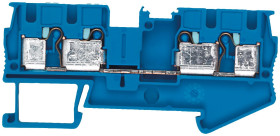 Zacisk do montażu na szynie DIN Siemens poziomy: 1 12AWGWciskane 8WH 800 V