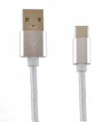 KABEL USB C 2M BIALY