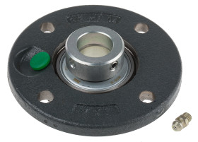 Zespół łożyskowy średnica wew 20mm Oprawa łożyskowa kołnierzowa liczba otworów 4 INA rozmiar otworu 9mm