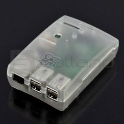 Obudowa Raspberry Pi Model 3/2/B + Multicomp Farnell - przezroczysta