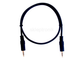 Przyłącze kabel JACK/JACK 3,5mm 0,6m Hermann