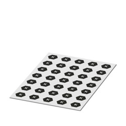 Etykieta zadrukowana tekst K 1Arkusze szt. Phoenix Contact Klej