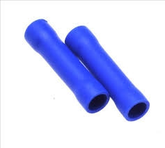 Konektor rurkowy gniazdo niebieski