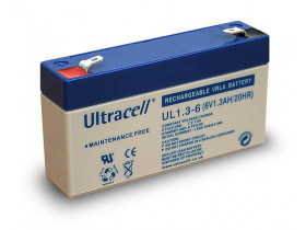 Akumulator ołowiowy 6 V, 1,3 Ah (UL1.3-6)