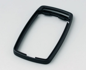 Intermediate ring, ABS, (W x H) 33.5 x 49.92 mm, black, for enclosure, B9002709