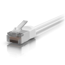 Ubiquiti UniFi Premium Patch Cable Outdoor, Patchcord STP kat.6A 15m, biały (UACC-Cable-Patch-Outdoor-C6A-15M-W)