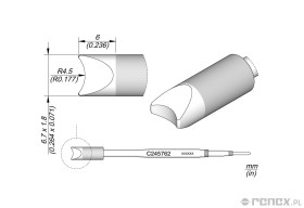 Grot C245762 do rączki JBC T245