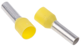Końcówka tulejkowa izolowana 6mm² długość 12mm Żółty średnica 3.5mm Izolowane Weidmuller