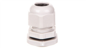 Dławnica Kablowa M20x1,5 Ip68 Poliamidowa Jasnoszara Em4720m