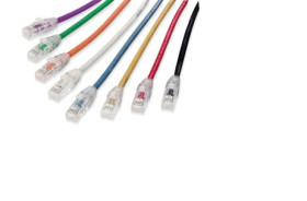 Kabel Ethernet Cat5e długość 500mm Z zakończeniem Molex Premise Networks