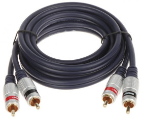 Kabel 2xCINCH / 2xCINCH 2C-W/2C-W-1.5M-HQ 1.5m VITALCO