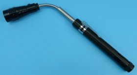 LATARKA TELESKOP.3xLED BLACK 4xLR44 55cm