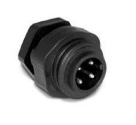 Złącze wielostykowe przemysłowe 3 + PE-pinowe Montaż na kablu Wtyczka Amphenol Industrial