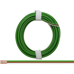Donau 318-5 Elektronik Strand 3x0.14mm&#xB2; Green/Brown/White 5m