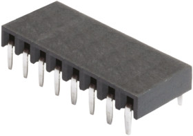 Gniazdo PCB 8 -pinowe raster: 2.54mm Listwa gniazdowa Kąt Proste Przewlekany