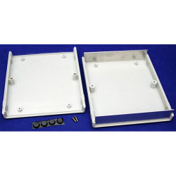 Hammond 1598BBGY Instrument Enclosure FRABS 179x154x36mm Flame Retardant Grey