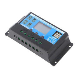 Kontroler solarny SOL 20ALCD USB 12/24V regulator ładowania