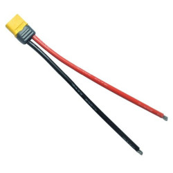 XT60H-M Male Plug with 100mm 12AWG Wires