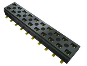 Gniazdo PCB 12 -pinowe 2 -rzędowe raster: 2mm Gniazdo Pionowy SMD