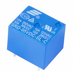 SRD-05VDC-SL-C przekaźnik miniaturowy 5V 10A 5pin do PCB SONGLE
