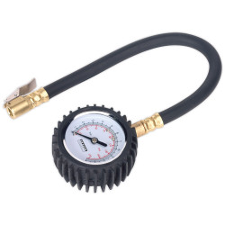 Sealey TST/PG6 Tyre Pressure Gauge with Clip-on Chuck