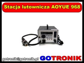 Stacja lutownicza + HOT-AIR na gorace powietrze 3w1 AOYUE 968