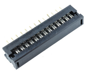 26-Way Flat Cable IDC Dip Plug 2.54mm Pitch