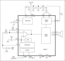 Mono 7W Class D Amplifier