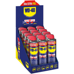WD-40 441106 Multi-Use Smart Straw 450&#x2B;50Ml Free (CDU of 12 Cans)