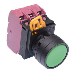 YW1B-M1E03G Green 22mm Momentary Push Button Switch 3NC IP65 IDEC