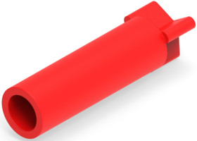 End connectorwith insulation, 0.3-2.0 mm², AWG 22 to 14, red, 19.05 mm, 34304