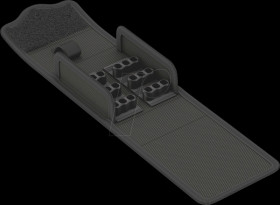 05136492001 Textile box, empty, 90 x 104 mm