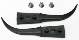 ESD replacement tips, uninsulated, antimagnetic, carbon fiber, 40 mm, A7CF