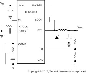 4.5V to 42V Input 5A Step-Down DC-DC Converter With Soft-Start and Eco-mode™