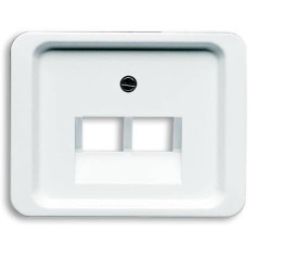 Busch-Jaeger Zaślepka Gniazdo UAE/IAE/ISDN biały, biały 2CKA001710A2033 1 szt.