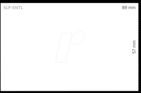 42100632 Name tags, white/57 mm x 89 mm